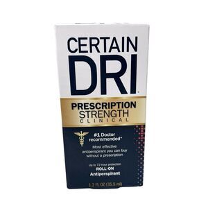 Certain Dri Prescription Strength Clinical Antiperspirant Deodorant